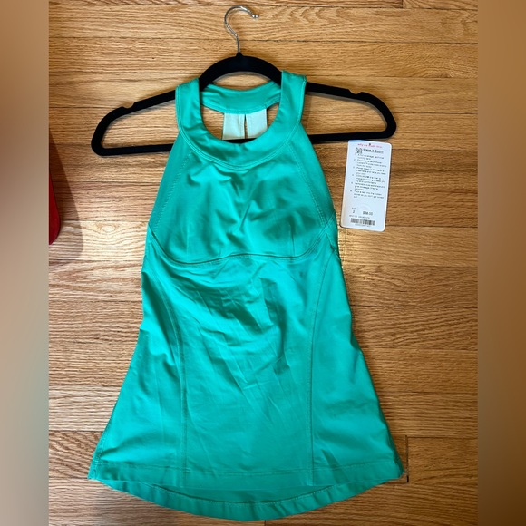 Lululemon Run: Make It Count Tank- Very Green / Fresh Teal- Size 2 - Picture 9 of 12